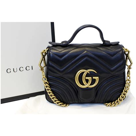 gg fake bag|gucci gg marmont leather bag.